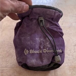Vintage Black Diamond Violet Climbing Chalk Bag
